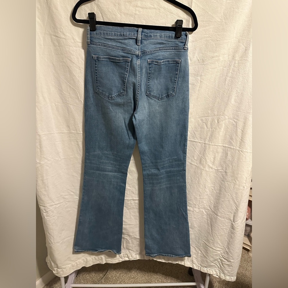 GAP Light Blue Flare Jeans Size 8 / 29R - Picture 2 of 3